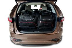 Torby Do Bagażnika Mazda Cx-80 Phev 2024+ 5Szt Kjust. Czarne torby podróżne KJUST, bez wzorów, z kauczuku. Za 1,631.00 zł.