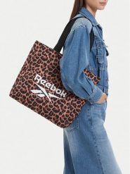 Reebok Torebka CWBEO-RBK-B-007-10 Brązowy. Brązowe torebki klasyczne damskie Reebok, z materiału, bez dodatków. Za 119.99 zł.