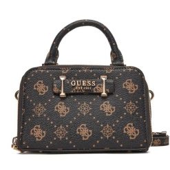 Torebka Guess. Brązowe torebki klasyczne damskie Guess, bez dodatków. Za 489.99 zł.