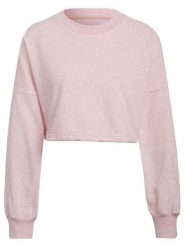 Adidas Bluza w kolorze jasnoróżowym rozmiar: XL. Różowe bluzy damskie Adidas, s, bez wzorów, z bawełny, bez kaptura. Za 83.42 zł.
