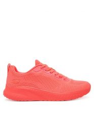 Skechers Sneakersy Bobs Squad Chaos-Cool Rythms 117216/NCOR Koralowy. Pomarańczowe obuwie sportowe damskie Skechers, z materiału, bez zapięcia. Za 219.99 zł.