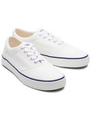 TOMS Sneakersy w kolorze białym rozmiar: 36. Białe obuwie sportowe damskie TOMS, bez zapięcia. Za 127.35 zł.
