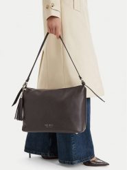 Nine West Torebka CEO-PRINCE STAR-LDA9530 Brązowy. Brązowe torebki klasyczne damskie Nine West, bez dodatków. Za 229.99 zł.