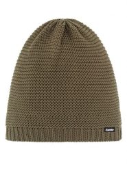 Eisbär Czapka "Corson" w kolorze khaki rozmiar: onesize. Brązowe czapki damskie Eisbär, z aplikacjami, z wełny. Za 118.56 zł.