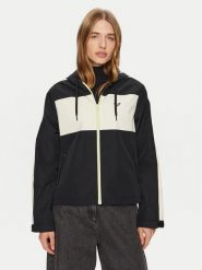 Roxy Kurtka przeciwdeszczowa Move Free ERJJK03624 Czarny Regular Fit. Czarne kurtki damskie Roxy, xl, bez wzorów, z syntetyku, bez kaptura. Za 319.99 zł.