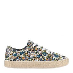 Espadryle damskie VERTIGO ALPES AQUA W/MULTI. Czarne espadryle damskie Aulp, bez wzorów, bez obcasa. W wyprzedaży za 99.99 zł.