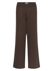 MOSS COPENHAGEN Spodnie w kolorze brązowym rozmiar: M/L. Brązowe spodnie materiałowe damskie Moss Copenhagen, bez wzorów, z materiału. Za 202.45 zł.