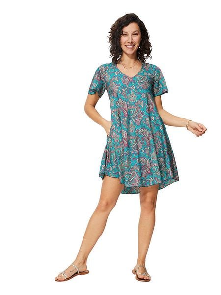 Aller Simplement Sukienka w kolorze niebieskim rozmiar: 34/36. Niebieskie sukienki damskie Aller Simplement, bez wzorów, klasyczne, bez ramiączek. Za 39.31 zł.