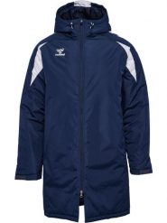 Parka Hummel Core 2.0. Białe parki damskie Hummel, xl, z materiału, z kapturem. Za 397.15 zł.