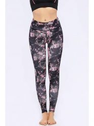Onamaste Legginsy sportowe "Billie" w kolorze czarno-szaro-jasnoróżowym rozmiar: S/M. Czarne legginsy damskie Onamaste, m, bez wzorów, z podwyższonym stanem, outdoorowe. Za 87.81 zł.