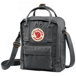 Saszetka Fjallraven Kanken Sling - graphite. Szare nerki i saszetki damskie Fjällräven, bez wzorów. Za 291.49 zł.