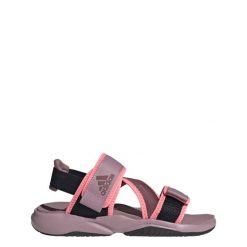 Sandały damskie adidas Terrex Sumra. Brązowe sandały damskie Adidas, bez wzorów, z materiału, bez obcasa, bez zapięcia. Za 160.65 zł.