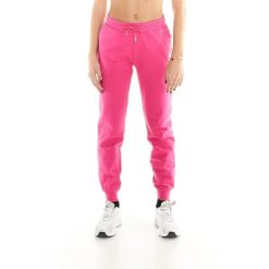 Bluza z kieszeń na co dzień na siłownię. Fioletowe bluzy damskie LEONE 1947 APPAREL, z bawełny, bez zapięcia, na fitness i siłownię. Za 136.83 zł.