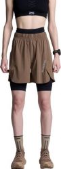 Spodenki damskie X-Bionic Corefusion Run Perform Shorts Dark Sand M132. Brązowe spodenki sportowe damskie X BIONIC, l, bez wzorów, do biegania. Za 419.99 zł.