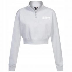 ELLESSE BLUZA DAMSKA S KOLOR SZARY. Szare bluzy damskie Ellesse, l, bez wzorów, z bawełny, bez kaptura. Za 136.64 zł.