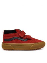 Vans Sneakersy SK8-Mid Reissue V Insulat VN000V90BRD1 Bordowy. Czerwone buty sportowe chłopięce Vans, ze skóry, bez zapięcia. Za 319.99 zł.