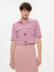 Liu Jo Marynarka MA4184 T4440 Różowy Regular Fit. Czerwone marynarki i żakiety damskie Liu Jo, bez wzorów, z bawełny. Za 529.99 zł.