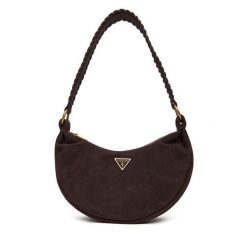 Torebka Guess. Brązowe torebki klasyczne damskie Guess, bez dodatków. Za 539.99 zł.