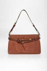 Torebka zamszowa Belt Bag Big PINKO. Torebki klasyczne damskie Pinko, z zamszu, zamszowe, bez dodatków. Za 2,209.00 zł.