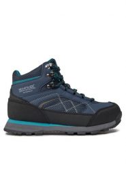 Regatta Trekkingi RWF805 Granatowy. Niebieskie obuwie sportowe damskie Regatta, z materiału, bez zapięcia. Za 309.99 zł.