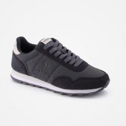 Buty sportowe damskie Astra W Knit charcoal. Szare obuwie sportowe casual damskie le coq sportif, bez zapięcia. W wyprzedaży za 301.15 zł.