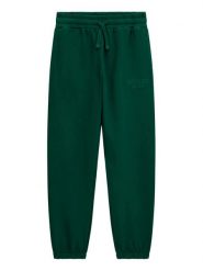Guess Spodnie dresowe L5YQ19 KAV34 Zielony ciemny Regular Fit. Zielone spodnie dresowe chłopięce Guess, z bawełny. Za 174.99 zł.