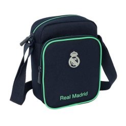 Real Madryt saszetka na ramię mini shoulder bag granatowa. Niebieskie nerki i saszetki damskie REAL MADRID, bez wzorów. Za 99.00 zł.