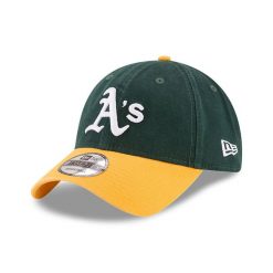 Czapka z daszkiem New Era MLB Oakland Athletics. Zielone czapki z daszkiem damskie New Era, bez wzorów. Za 163.00 zł.