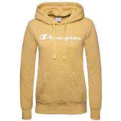 Bluza sportowa damska Champion Legacy. Żółte bluzy damskie Champion, na zimę, s, bez wzorów, z kapturem. Za 248.00 zł.