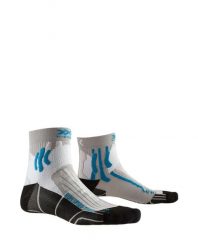 Skarpety biegowe X-SOCKS RUN SPEED TWO 4.0. Szare skarpetki damskie X Socks, bez wzorów, z materiału. Za 55.00 zł.