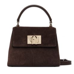 Torebka Furla. Brązowe torebki klasyczne damskie Furla, bez dodatków. Za 1,779.00 zł.