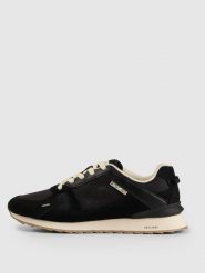 4F Sneakersy 4CITY z elementami zamszowymi damskie - czarne 40. Czarne obuwie sportowe damskie 4F, z materiału, bez zapięcia, trekkingowe. Za 299.99 zł.