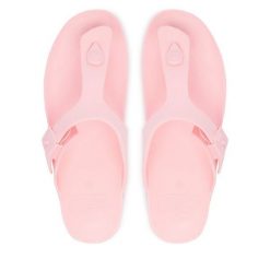 Japonki Scholl. Czerwone klapki damskie Scholl, bez wzorów, bez obcasa, bez zapięcia. Za 184.99 zł.