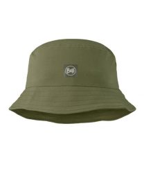 Kapelusz BUFF ADVENTURE BUCKET HAT SOLID. Zielone kapelusze damskie Buff, bez wzorów, z tkaniny, klasyczne. Za 149.99 zł.