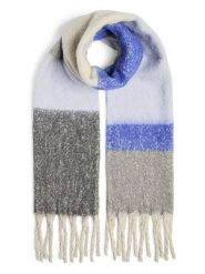 Pieces Szal w kolorze szarym rozmiar: onesize. Szare szaliki damskie Pieces, bez wzorów. Za 79.21 zł.