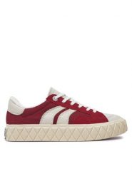 Palladium Tenisówki Palla Ace Lo Sde 74324-643-M Czerwony. Czerwone trampki damskie Palladium, bez wzorów, ze skóry, bez zapięcia. Za 359.99 zł.