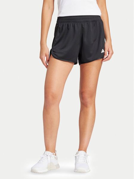 Adidas Szorty sportowe Pacer Essentials IQ2576 Czarny Loose Fit. Czarne spodenki sportowe damskie Adidas, m, bez wzorów, z syntetyku, na fitness i siłownię. Za 99.99 zł.