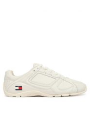 Tommy Jeans Sneakersy Archive '97 Lite Leather EN0EN02942 Biały. Białe obuwie sportowe damskie Tommy Jeans, z jeansu, bez zapięcia. Za 489.99 zł.