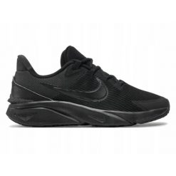OBUWIE BUTY sporotwe NIKE Star Runner 4 DX7615-002 czarne na trening 38,5. Czarne obuwie sportowe damskie Nike, bez zapięcia, do biegania. Za 264.00 zł.