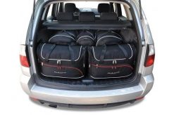 Torby Do Bagażnika Bmw X3 2003-2010 5Szt Kjust. Czarne torby podróżne KJUST, bez wzorów, z kauczuku. Za 1,464.00 zł.
