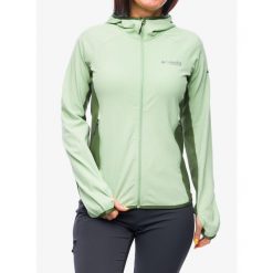 Bluza z kapturem damska Columbia Spectre Ridge Full Zip Hooded Tech Fleece. Zielone bluzy damskie Columbia, xs, bez wzorów, z kapturem. Za 329.99 zł.