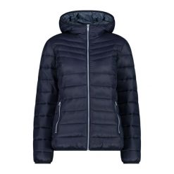 Kurtka damska turystyczna CMP 32K3016. Niebieskie kurtki damskie CMP, na jesień, xs, bez wzorów, z materiału, z kapturem. Za 454.00 zł.