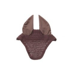 Czapka na muchy z elastyczną ochroną uszu Kavalkade Easy. Brązowe czapki damskie KAVALKADE, bez wzorów. Za 123.50 zł.