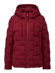 S.OLIVER RED LABEL Kurtka pikowana w kolorze czerwonym rozmiar: 38. Czerwone kurtki damskie s.Oliver RED LABEL, s, bez wzorów, bez kaptura. Za 281.10 zł.