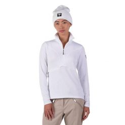 Bluza damska Rossignol Blackside Fleece Hz. Białe bluzy damskie Rossignol, na zimę, m, bez wzorów, bez kaptura. Za 409.99 zł.