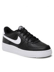 Nike Sneakersy Air Force 1 (Gs) CT3839 002 Czarny. Czarne obuwie sportowe damskie Nike, ze skóry, bez zapięcia. Za 359.99 zł.