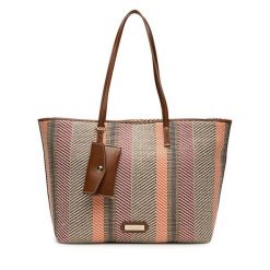 Torebka Nine West. Brązowe shopper bag Nine West, bez wzorów, bez dodatków. Za 219.99 zł.