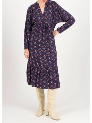 Blutsgeschwister Sukienka "Saint Tropen Fireplace" ze wzorem rozmiar: L. Różowe sukienki damskie Blutsgeschwister, bez wzorów, z wiskozy, klasyczne, bez ramiączek. Za 174.84 zł.