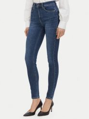 Liu Jo Jeansy UF6013 D0305 Granatowy Skinny Fit. Niebieskie jeansy damskie Liu Jo, bez wzorów, z bawełny. Za 689.99 zł.
