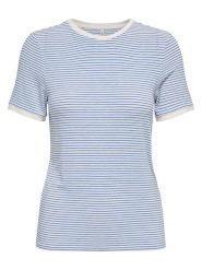 ONLY T-Shirt Tine 15315406 Niebieski Regular Fit. Niebieskie t-shirty damskie Only, xl, bez wzorów, z wiskozy, bez kołnierzyka. Za 109.99 zł.